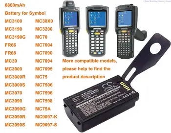 Cameron Sino 6800mAh Baterie pro Symbol MC3100,MC3190,MC3190G,MC30,MC3000,MC3070,MC3090,MC3000R,MC3090R,MC7004,MC7090,MC7094