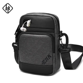 HcanKcan pánská taška přes rameno, Vodotěsné Kabelka Pro Muže Módní Cestovní Crossbody Tašky Muž Mini Tašky pro telefon, peněženka Muž 5873