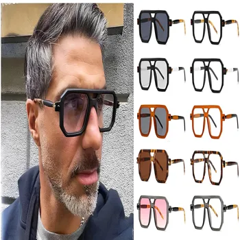 Retro Módní Brýle Náměstí Sluneční Brýle Pro Muže Modré Světlo Blokování Odstíny, Sluneční Brýle, Ženy, Vintage Dekorativní Eyeswear