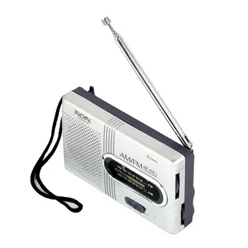 AM/FM Bateriové Přenosné Kapesní Rádio Počasí Nouzové Rádio Velkým ohlasem Hlasitý Reproduktor konektor pro Sluchátka Dlouhou Životností 2