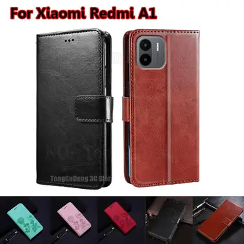 Pro чехол Xiaomi Redmi A1 Případě Luxusní Ochranu Peněženku, Telefon Capa Držitele Karty Kniha Kryt Pro Xiaomi Redmi A1+ A1 + 1+ Etui