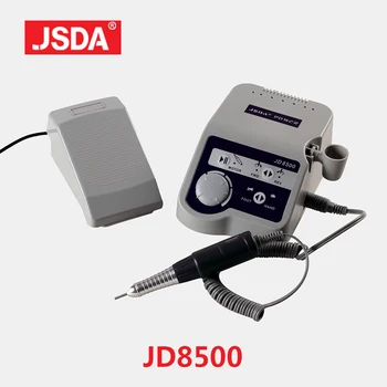JD8500 EU, USA Plug Nail Drill Profesionální Elektrická Manikúra Vrtačky Příslušenství Nehty Vrtačka 65W 35000 Rpm Strong Nail Art Zařízení