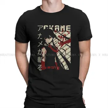 Akame ga Kill Hlavní Postava Tričko Graphic Muži Topy Vintage Grunge Tees Oblečení Bavlna Harajuku T Shirt