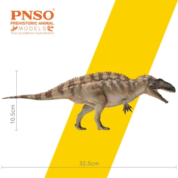 PNSO Prehistorický Dinosaurus Zvířecí Model Fergus Acrocanthosaurus Hračka S retail box