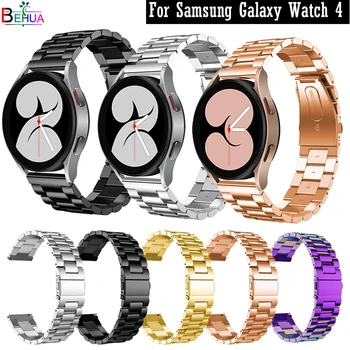 Oceli Watchband Pro Hodinky Samsung Galaxy 4 Klasická 46MM 42MM / Galaxy4 40mm 44mm SmartWatch náramek Náramek Popruh, Kovový pásek