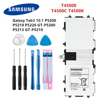 SAMSUNG Originální Tablet T4500C T4500E T4500K Baterie 6800mAh Pro Samsung Galaxy Tab3 P5200 P5210 P5220 P5213 +Nástroje