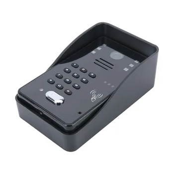 Video Dveřní Telefon Intercom Zvonek pouze RFID Heslo IR-CUT Line Kamera 1000TV