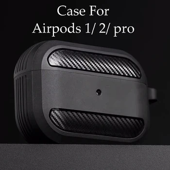 2021 Kryt Pro Apple Airpods pro Případ NOVÉ 3 Uhlíkových Vláken a tpu Sluchátka Bezdrátové Příslušenství Bluetooth, Kryt Pro Airpods 2 3 Případ
