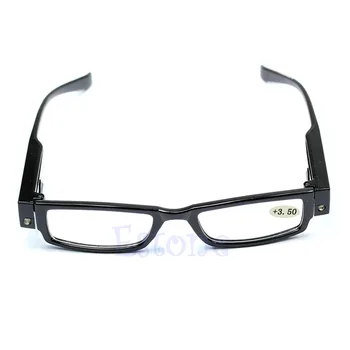Rozsvítí Multi Sílu Brýlové LED Čtení Brýle Podívaná Dioptrie Lupa N20_F