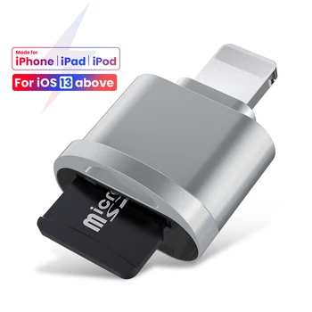 SD TF Card Reader OTG Adaptér pro iphone 14 13 12 11 Pro Max Externí Čtečky Paměťových Karet Data Converter Pro iOS 13 Výše