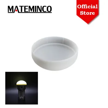 MATEMINCO Φ73mm Silikonové Fluorescence Difuzér Pro MT18 MT18S Svítilna Pro sebeobranu, Camping Světlo, Světlo na Čtení