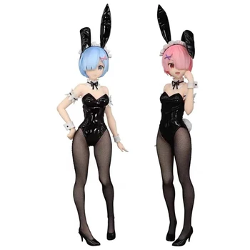 29cm B-STYLE Re:ZERO -Začíná Život v Jiném Světě Anime Obrázek Rem/Ram Bunny Girl Akční Obrázek Kolekce Model Panenka Hračky