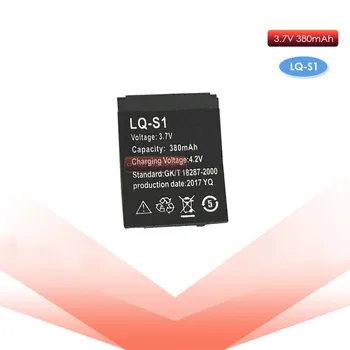 1ks LQ-S1 3.7 V 380mAh Nabíjecí Li-ion Polymer Baterie Pro Chytré Hodinky AB-S1 DJ-09 DZ09 GJD HKS-S1 FYM-M9 SCX-M9