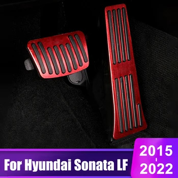 Pro Hyundai Sonata LF 2015 2016 2017 2018 2019 2020 2021 2022 Hliníkové Auto Pedál Akcelerátoru Brzdový Pedál Kryt Příslušenství