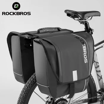 ROCKBROS Bike Taška Nepromokavé Reflexní Velkou Kapacitou R&D Kryt Cyklistika Balíček Prodloužit Popruh Kapesní Cestovní Cyklistické Doplňky