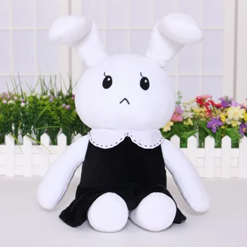 Anime Bungo Toulavých Psů Plyšová Panenka Postava Izumi Kyouka Pet Rabbit Cosplay Plyšová Hračka 45 cm Náplň Polštáře pro Dárek