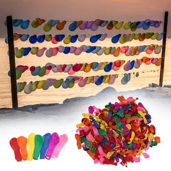 500 KS/Balení Balónků Střelba Vodní Bomby Koule Velké Velikosti Smíšené Barvy Balón Venkovní Svatbu, Narozeniny, Party Dekorace