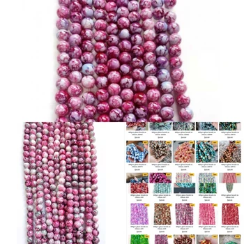 170 Strand, Smíšené Skleněné Korálky 40pcs každý pramen v 10mm pro Ženy DIY šperky M20