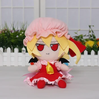 Touhou Project Plyšová Panenka Hračky Fumo Flandre Scarlet Anime Dívka Cosplay 20cm pro Dárek