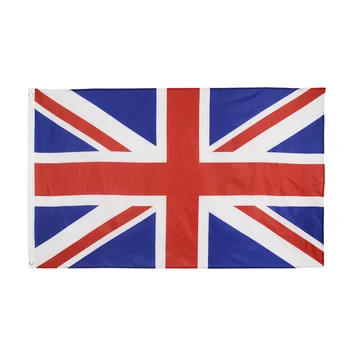 Xiangying Britský Prapor Vlajka 5x3FT 90 × 150 cm Spojené Království Národní Polyster Uk Vlajka