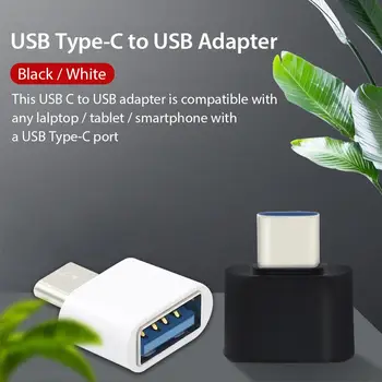 USB Samice Na USB-C 3.1 Typ C OTG Samec Dat Adaptér Pro Samsung S8 L G G6 G5 OnePlus 2 3 Huawei P9 P10 Plus