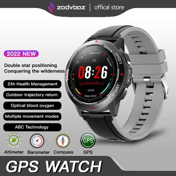 ZODVBOZ GPS Hodinky Muži Výšku, Tlak Vzduchu, Kompas Sportovní Hodinky IP68 Vodotěsný GPS Smartwatch Pro Xiaomi Huawei