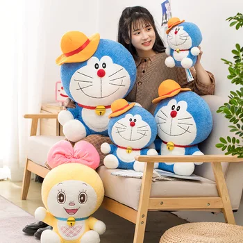 21-39cm Kreslený Roztomilé Anime Stand By Me Doraemon Plyšové Hračky Vysoce Kvalitní Plyšové Kočky Panenka Měkké Zvíře Polštáře pro Děti, Dívky Dárek