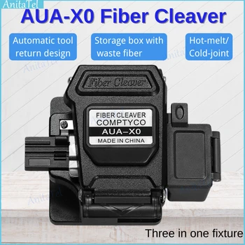 AUA-X0 vlákno sekáček s odpady vlákno box optický kabel fréza fiber fusion lepička řezačka optických vláken, řezačka, řezání nástroj
