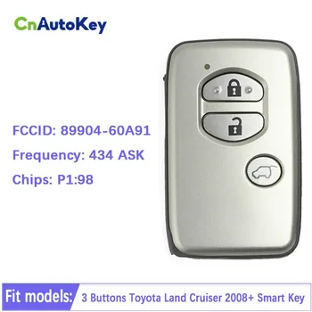 CN007231 B77EA Pro Toyota Land Cruiser 2008+ Inteligentní Klíč P1 98 4D-67 Čip 433MHz 89904-60A91 Keyless Go PCB A433