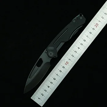 LEMIFSHE NF1 Skládací Nůž D2 Blade G10+Ocelová Rukojeť Venkovní Táboření, Lov, Přežití Multi-funkční Kapsy EDC Nástroje