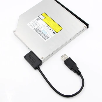35cm USB Adaptér PC 6P+7P CD DVD Rom SATA Na USB 2.0 Převodníku Slimline Sata 13 Pin Adaptér Disk Kabel Pro PC Laptop Notebook