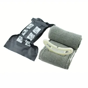 4/6 Palcový Kompresní Obvaz, Emergency Bandage Survival Kit Pro Armádu Trauma, Komprese Obvaz Venkovní Bezpečnostní Survival Gadgets