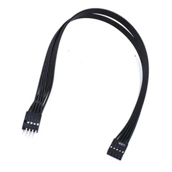 Základní deska základní Deska 9Pin USB 2.0 mužů K ženám Prodlužovací Dupont Datový Kabel Kabel Drát Line Pro PC DIY