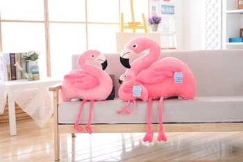 100cm Flamingo Plyšové Hračky Plněné Pták Měkké Panenky Růžový Plameňák Svatební Dar Vysoce Kvalitní Měkké Zvíře Hračky, Dárky pro Dívky