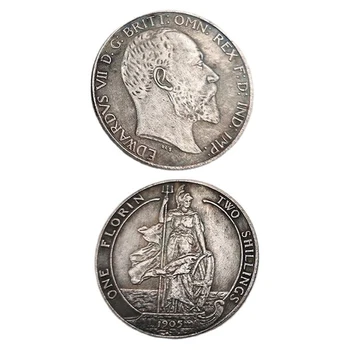 1905 UK Pamětní Sbírku Mincí Mince Dekorace Voják Mince Vintage Ozdoby Mince Řemeslo Dárek