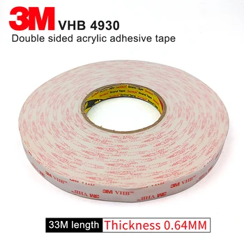 3M značky originální 4930 VHB doulbe-oboustranné lepicí akrylové pěnové pásky 10 mm*33 m*5rolls/můžeme nabídnout jakékoliv velikosti a jakéhokoliv tvaru