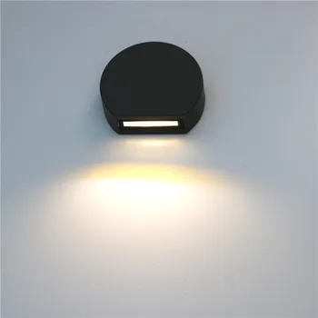 LED Venkovní Nástěnné Lampy IP65 Vodotěsný Nástěnné Svítidlo Vnitřní led Schodišťové Světlo, AC85-AC265V Koridoru Zářiče noční nástěnná svítidla BL75
