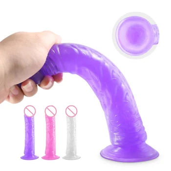 Nejnovější Silnou přísavkou Realistický Velké Dilda pro Dospělé Erotické Péro Anální Butt Plug Penis G-spot Sexuální Hračky pro Ženy, Masturbace