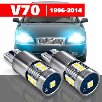 Pro Volvo V70 1996-2014 Příslušenství 2ks LED Parkovací Světlo Odbavení Lampy 2004 2005 2006 2007 2008 2009 2010 2011 2012 2013