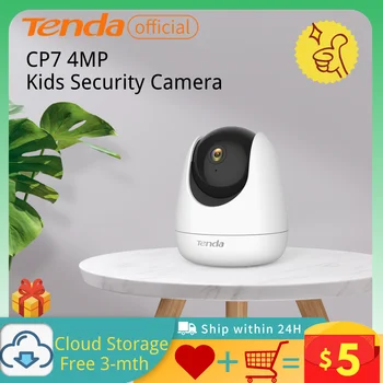 Tenda CP7 IP Kamera WiFi 4MP Inteligentní Domácí Bezdrátové bezpečnostní Kamery Automatické Sledování Zabezpečení Domácnosti Dítě Pet Monitor