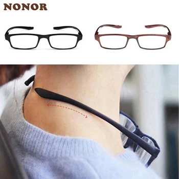 NONOR Krku Visí Žen, Anti-únava Presbyopie Brýle Ultralehké Nerozbitné Brýle na Čtení Muži