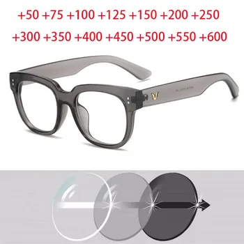 Oversize Velký Rám Brýle Na Čtení Presbyopickém Brýle Muž Žena Dalekozrakosti Brýle S Dioptrickou +0.5 +0.75 +1.0 +1.25 Do +6.0