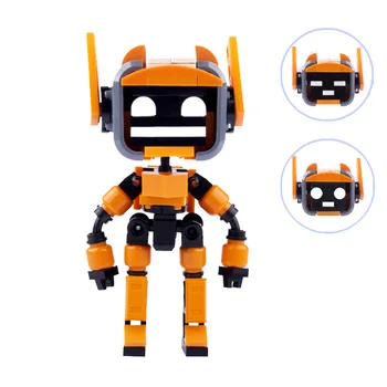MOC Krásné Smrti Robot Stavební Blok Anime, Akční Figurky Kreslený Film Panenka Cihly Kit Model Vzdělávací Hračky pro Děti