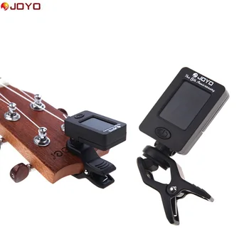 Nové JOYO JT-01 Guitar Bass Tuner Afinador Mini LCD Klip-na 360 Stupňů Otočný Klip Tuner pro Kytaru, Basu, Housle, Ukulele