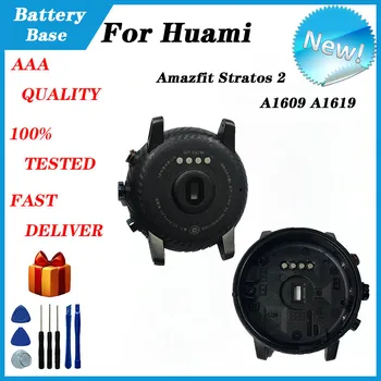 Pro Huami amazfit Stratos 2 a1609 a1619 chytré hodinky, nabíjecí zadní kryt, baterie, zadní kryt základny