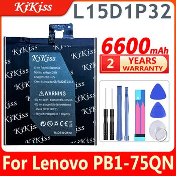 Původní KiKiss L15D1P32 6600mAh Baterie Pro Lenovo Tab3 Tab 3 8 Plus 8Plus TB-8703F 8703N 8703X 8703 PB1-750N PB1 750N+ Nástroje