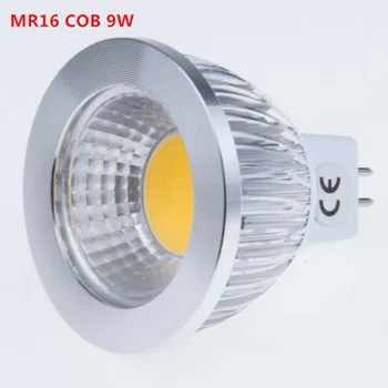 LED Reflektory COB led spot MR16 9W 12W 15W Nové High Power Lampada LED Žárovka Lampy MR16 12V Teplá/Čistá/Studená Bílá led BULBLIGHTING