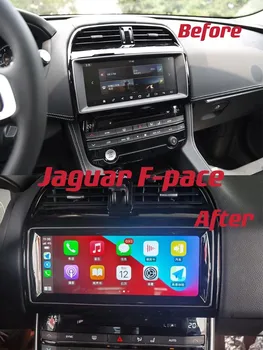 Android 11 Auto Rádio Multimediální Přehrávač Pro Jaguar XE XEL F-Pace 2016 - 2018 Dotykový Displej GPS Navigace Auto Stereo Hlavy Jednotka