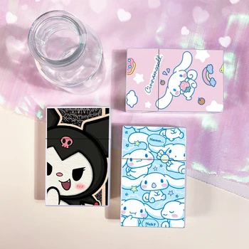 Sanrio Hello Kitty Kuromi Cinnamoroll Kawayi Dárek Držet 20 Cigaret Kouře Box Osobnost Kreativní Přenosné Tibetské Artefakt