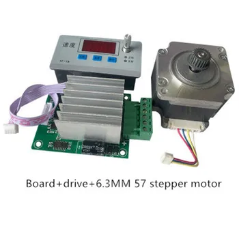 Stepper Motor Driver Control Board a 8 mm 6.3 mm 57 Krokový motor Obrácení/Puls/Regulace Rychlosti/Modul/Zobrazení Rychlosti